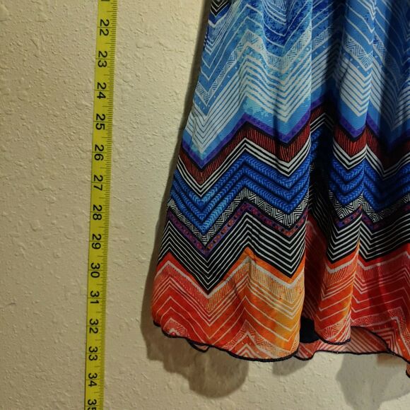Speechless Chevron Stripe Dress Size Small - Picture 2 of 4